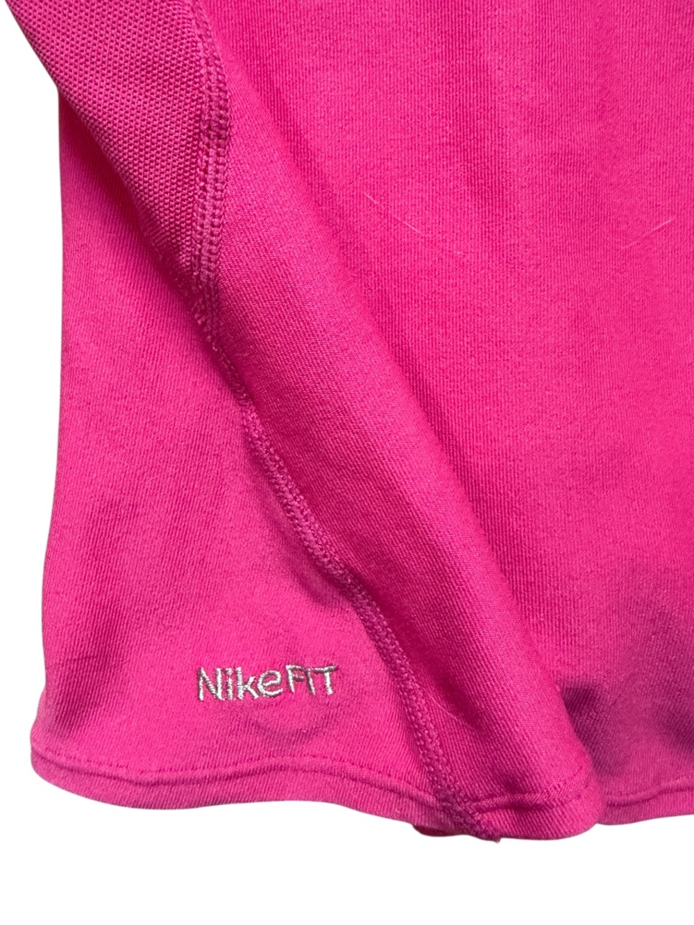 Nike Hot Pink Fit Dry Racerback Athletic Tank Top XS-Barbiecore Sporty Chic - Picture 6 of 8